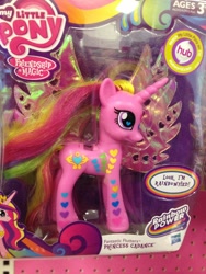 Size: 960x1280 | Tagged: safe, imported from derpibooru, princess cadance, brushable, fantastic flutters, irl, photo, rainbow power, rainbow power-ified, toy