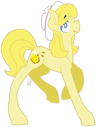 Size: 784x1002 | Tagged: safe, artist:longtail448, imported from derpibooru, oc, oc only, earth pony, pony, freckles, hat, lipstick, solo