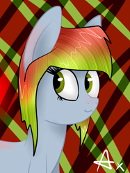 Size: 4485x6000 | Tagged: safe, artist:axioma_dice, imported from derpibooru, oc, oc only, oc:melon drop, earth pony, pony, absurd resolution, portrait, solo