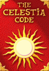 Size: 339x497 | Tagged: safe, imported from derpibooru, fanfic:the celestia code, fanfic, fanfic art, fanfic cover, the celestia code, the da vinci code