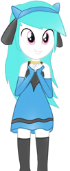 Size: 570x1399 | Tagged: safe, artist:alejamoreno-brony, imported from derpibooru, oc, oc only, oc:cotton heart, riolu, equestria girls, pokémon, simple background, solo, transparent background