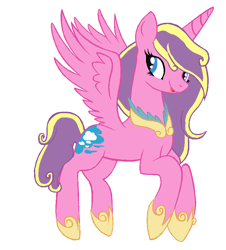 Size: 783x866 | Tagged: safe, artist:fallenfirefox, imported from derpibooru, princess skyla, alicorn, pony, female, older, solo