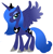 Size: 439x447 | Tagged: safe, artist:owe-b-1, imported from derpibooru, princess luna, female, simple background, solo