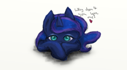 Size: 850x470 | Tagged: safe, artist:plavileptir, imported from derpibooru, princess luna, female, heart, solo