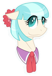 Size: 602x876 | Tagged: safe, artist:lekrazytacos, imported from derpibooru, coco pommel, rarity takes manehattan, female, solo