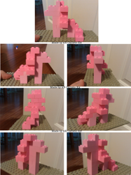 Size: 688x920 | Tagged: safe, artist:xx-callisto-xx, imported from derpibooru, pinkie pie, female, lego, photo, solo