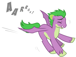 Size: 450x340 | Tagged: safe, artist:fanta5y, imported from derpibooru, spike, pegasus, pony, eyes closed, male, ponified, ponified spike, solo, species swap, wings