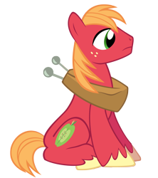 Size: 2884x3244 | Tagged: safe, artist:nabbiekitty, imported from derpibooru, big macintosh, earth pony, pony, hearts and hooves day (episode), cute, macabetes, male, simple background, solo, stallion, transparent background, vector