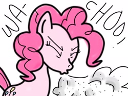 Size: 2048x1536 | Tagged: artist needed, safe, imported from derpibooru, pinkie pie, cute, female, sneeze cloud, sneezing, sneezing fetish, solo