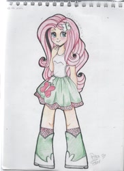 Size: 1024x1408 | Tagged: safe, artist:drawing-heart, imported from derpibooru, fluttershy, equestria girls, female, humanized, solo