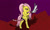 Size: 1024x614 | Tagged: safe, artist:sunamena, imported from derpibooru, fluttershy, pony, bipedal, bleach (manga), crossover, female, solo, sword