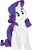 Size: 3158x5000 | Tagged: safe, artist:plsim, imported from derpibooru, rarity, .svg available, female, hesitant, raised hoof, simple background, solo, transparent background, vector