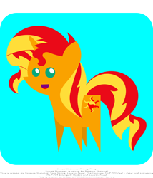 Size: 1024x1195 | Tagged: safe, artist:shikarispeeder, imported from derpibooru, sunset shimmer, pony, unicorn, female, pointy ponies, solo