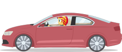 Size: 1066x455 | Tagged: safe, artist:mohawgo, imported from derpibooru, sunset shimmer, equestria girls, car, female, simple background, solo, transparent background, vector, volkswagen, volkswagen jetta