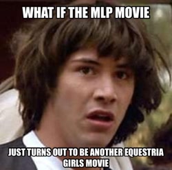 Size: 1494x1485 | Tagged: safe, imported from derpibooru, human, equestria girls, my little pony: the movie, conspiracy keanu, exploitable meme, irl, irl human, meme, photo