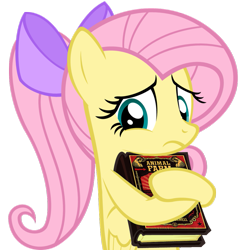 Size: 1025x1024 | Tagged: safe, artist:muddyfudger, artist:zacatron94, edit, imported from derpibooru, fluttershy, pegasus, pony, adorkable, alternate hairstyle, animal farm, book, bow, cute, dork, egghead, female, frown, hair bow, hug, mare, meme, nerd pony, parody, ponytail, sad, shyabetes, simple background, solo, this will end in tears, transparent background, vector