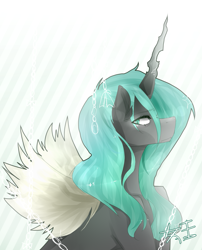 Size: 1319x1630 | Tagged: safe, artist:cristate, imported from derpibooru, queen chrysalis, changeling, changeling queen, female