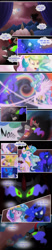 Size: 700x3343 | Tagged: safe, artist:falleninthedark, imported from derpibooru, king sombra, princess celestia, princess luna, comic:twists and turns, comic, elements of harmony