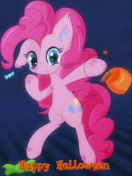 Size: 2880x3840 | Tagged: safe, artist:an-m, imported from derpibooru, pinkie pie, female, halloween, solo
