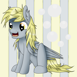 Size: 1800x1800 | Tagged: safe, artist:bristlespark, imported from derpibooru, derpy hooves, dog, pegasus, pony, female, mare, solo