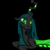 Size: 2048x2048 | Tagged: safe, artist:briarspark, imported from derpibooru, queen chrysalis, changeling, changeling queen, female, missing accessory, pixiv, solo