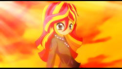 Size: 3840x2160 | Tagged: safe, artist:an-m, imported from derpibooru, sunset shimmer, equestria girls, female, solo