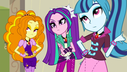 Size: 1280x720 | Tagged: safe, imported from derpibooru, screencap, adagio dazzle, aria blaze, sonata dusk, equestria girls, rainbow rocks, the dazzlings