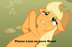 Size: 944x623 | Tagged: safe, imported from derpibooru, screencap, applejack, applepray, female, moon, solo