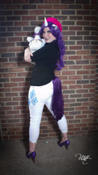 Size: 2932x5184 | Tagged: safe, artist:chikicosplay, imported from derpibooru, rarity, human, 2012, animazement, cosplay, high heels, irl, irl human, photo, shoes, solo