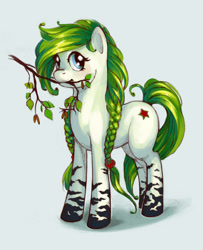 Size: 800x985 | Tagged: safe, artist:chio-kami, imported from derpibooru, oc, oc only, oc:marussia, birch, birch bark, birch tree, nation ponies, russia, solo