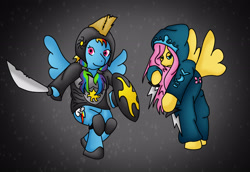 Size: 3442x2363 | Tagged: safe, artist:cookye306, imported from derpibooru, fluttershy, rainbow dash