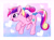 Size: 2625x1925 | Tagged: safe, artist:kawaiipony2, imported from derpibooru, princess cadance, bow, female, hair bow, heart, ponytail, solo, sunshine sunshine, tail bow, younger