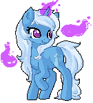 Size: 135x150 | Tagged: safe, artist:rue-willings, imported from derpibooru, trixie, pony, unicorn, animated, female, magic, mare, pixel art, simple background, solo, sonic colors, sonic the hedgehog (series), transparent background, wisp