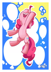 Size: 955x1351 | Tagged: safe, artist:mysticalpha, imported from derpibooru, pinkie pie, female, solo