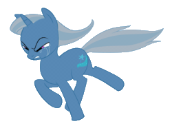 Size: 1000x743 | Tagged: safe, artist:aku, imported from derpibooru, trixie, pony, unicorn, crying, female, gif, mare, non-animated gif, solo