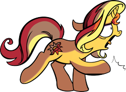 Size: 1093x800 | Tagged: safe, artist:leapingriver, derpibooru exclusive, idw, imported from derpibooru, sunset shimmer, pony, unicorn, female, open mouth, simple background, solo, transparent background, upset, vector, wide eyes, yelling