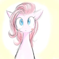 Size: 1024x1024 | Tagged: dead source, safe, artist:unousaya, imported from derpibooru, pinkie pie, female, profile, solo