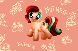 Size: 1024x675 | Tagged: safe, artist:raptorande, imported from derpibooru, oc, oc only, oc:nutmeg, looking at you, solo