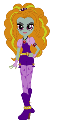 Size: 284x614 | Tagged: safe, imported from derpibooru, adagio dazzle, equestria girls, rainbow rocks, clothes, female, nazi, nazi zombie, solo, south park, south park: the stick of truth, swastika