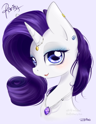 Size: 1550x2000 | Tagged: safe, artist:mrsremi, imported from derpibooru, rarity, female, portrait, solo