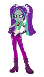 Size: 340x595 | Tagged: safe, imported from derpibooru, aria blaze, equestria girls, rainbow rocks, clothes, female, nazi, nazi zombie, solo, south park, south park: the stick of truth