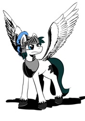 Size: 826x1169 | Tagged: safe, artist:darkhestur, imported from derpibooru, oc, oc only, oc:knight, pegasus, pony, armor, solo