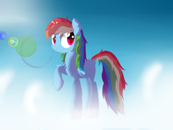 Size: 2592x1944 | Tagged: safe, artist:alexander56910, imported from derpibooru, rainbow dash, cloud, cloudy, fluffy, sky