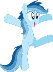 Size: 3000x4038 | Tagged: safe, artist:overlord-derpy, imported from derpibooru, oc, oc only, oc:shooting star, offspring, parent:rainbow dash, parent:soarin', parents:soarindash, simple background, solo, transparent background, vector