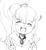 Size: 460x500 | Tagged: dead source, safe, artist:loyaldis, imported from derpibooru, sonata dusk, equestria girls, rainbow rocks, female, monochrome, solo