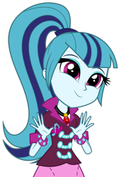 Size: 626x930 | Tagged: safe, artist:ezidze, artist:shizow, imported from derpibooru, sonata dusk, equestria girls, rainbow rocks, cute, female, gem, simple background, siren gem, solo, sonatabetes, transparent background, vector