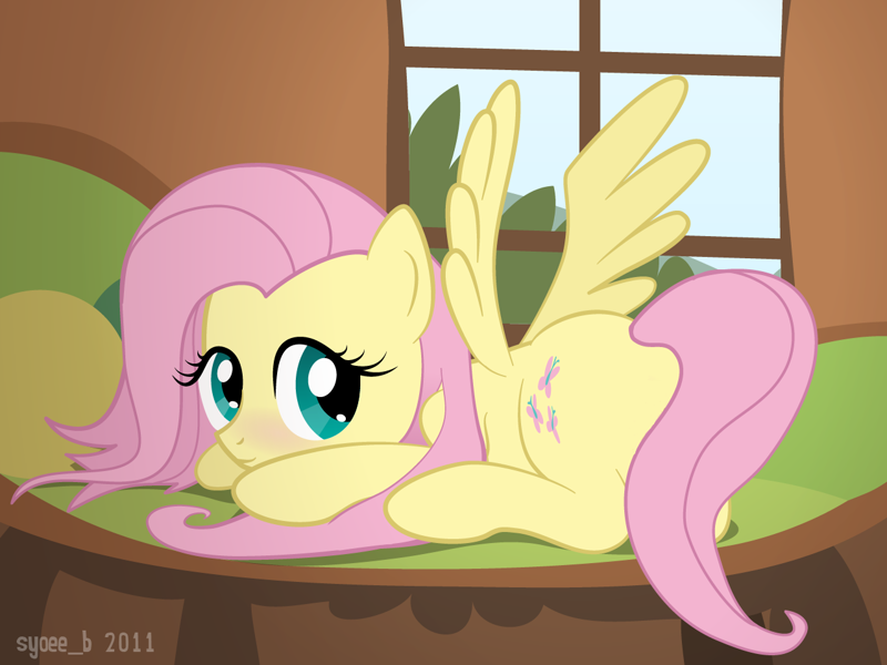 fluttershy wingboner