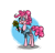 Size: 1472x1408 | Tagged: safe, artist:drhikari, imported from derpibooru, pinkie pie, pony, clothes, female, flower, shirt, solo