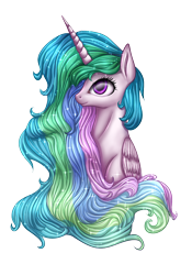 Size: 912x1300 | Tagged: safe, artist:9de-light6, imported from derpibooru, princess celestia, alicorn, pony, female, solo