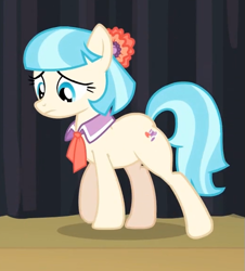 Size: 523x579 | Tagged: safe, imported from derpibooru, screencap, coco pommel, rarity takes manehattan, female, sad, solo